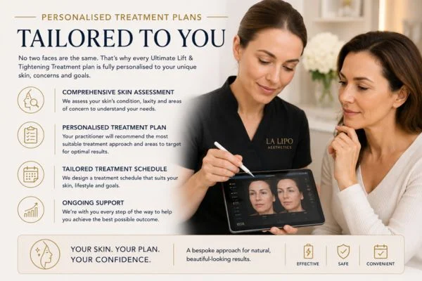 book a consultation about your ultimate lift and tighten treatment Vauxhall